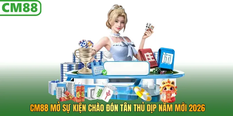 CM88 mở sự kiện chào đón tân thủ dịp năm mới 2026